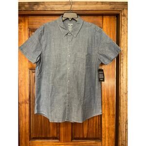 TRUE CLASSIC MENS CHAMBRAY SHIRT XL